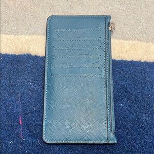 Teal Zip Wallet